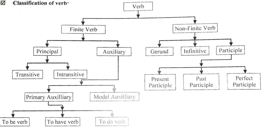 Classification of Verbs